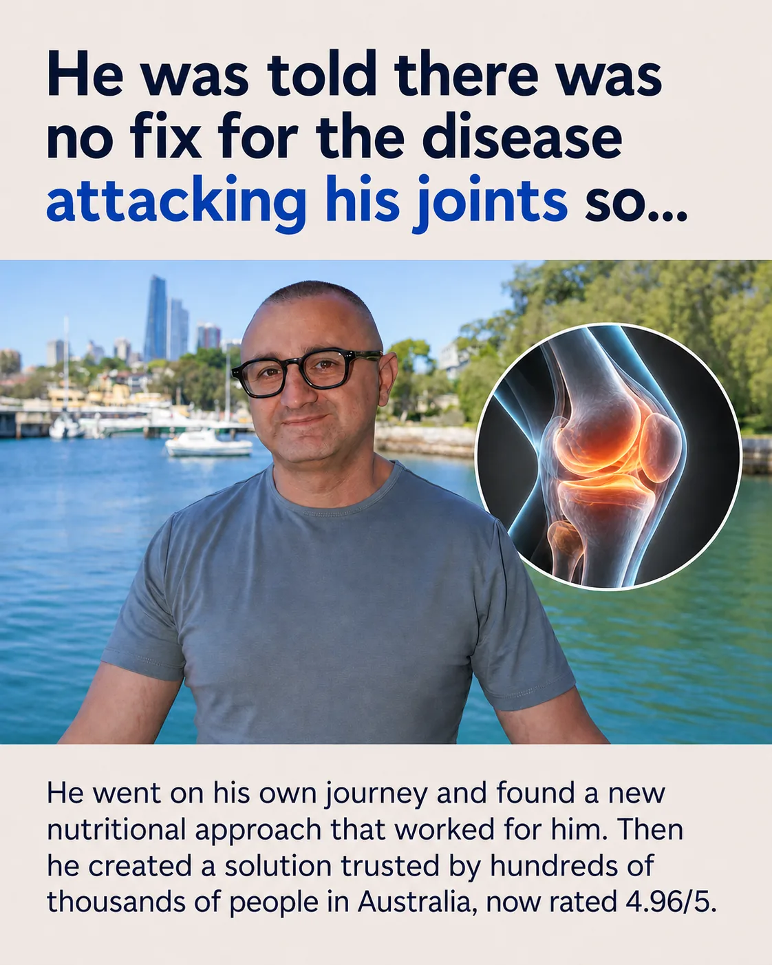 Gelpro testimonial-style static ad